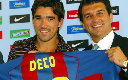 Barcelona President Joan Laporta takes over transfer negotiation from Deco