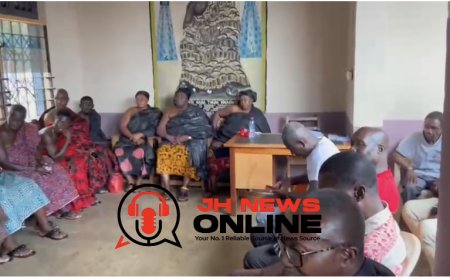 Nananom of Abesim commends Mp for solving the most critical plight of the area and declares support for his candidature