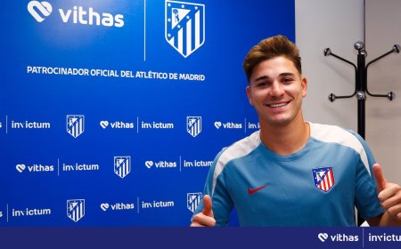 Julián Alvarez joins Atlético Madrid from Manchester City