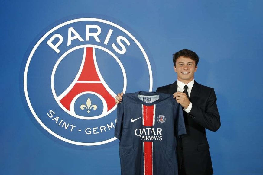 Paris Saint-Germain sign Portugal midfielder João Neves