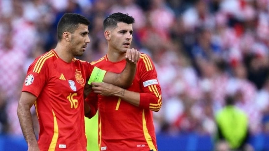 UEFA have suspended Rodri and Morata for one game each