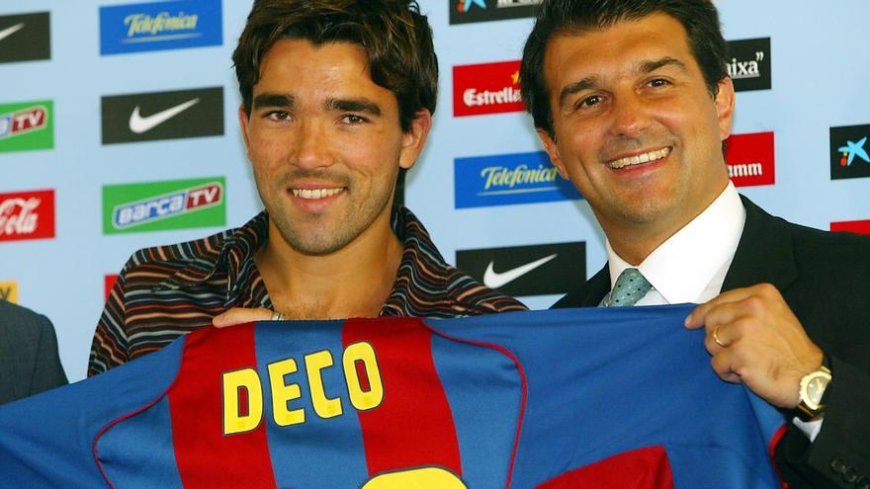 Barcelona President Joan Laporta takes over transfer negotiation from Deco