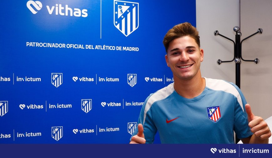 Julián Alvarez joins Atlético Madrid from Manchester City