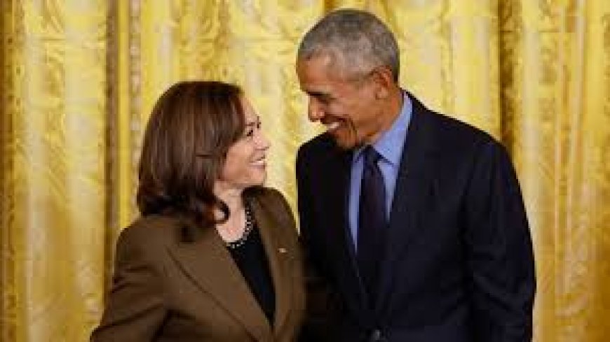 Obamas call on Americans to back ‘new chapter’ with Harris