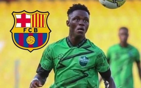 Talented Dreams FC teenager Abdul Aziz Issah joins Spanish giants FC Barcelona