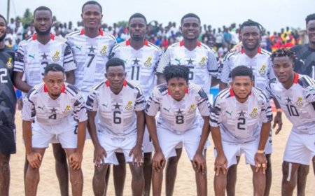 "We have what it takes to compete with the best"- Black Sharks coach reacts after Beach Soccer AFCON draw