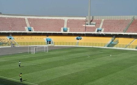 Accra Sports Stadium undergoes swift transformation ahead of Ghana vs Sudan