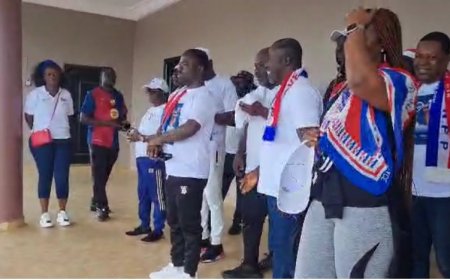 Hon Philip Twum Yeboah represented despite his lost in the parliamentary elections