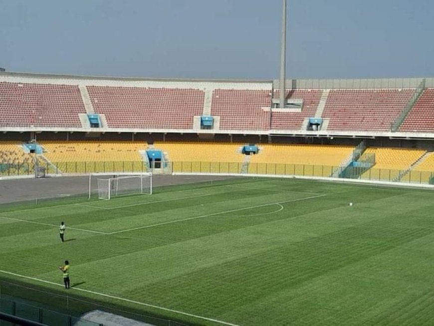 Accra Sports Stadium undergoes swift transformation ahead of Ghana vs Sudan