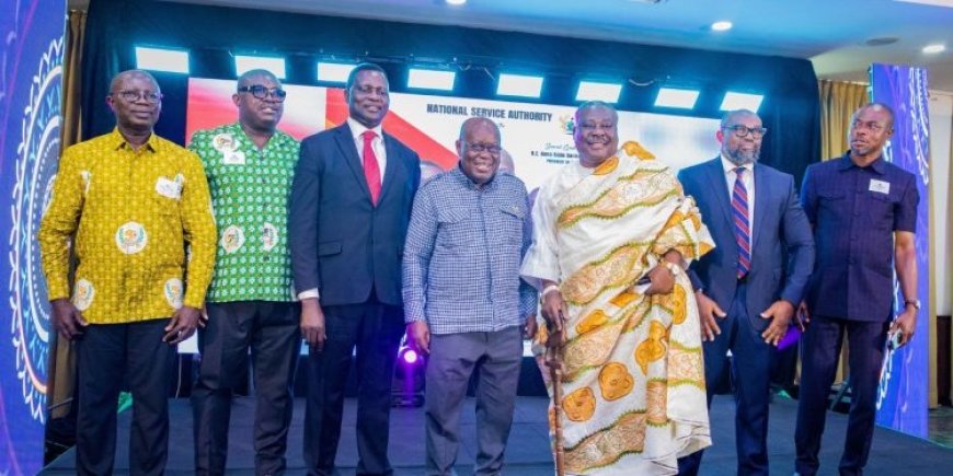 President Nana Addo Dankwa Akufo-Addo has launched the National Service Authority (NSA)