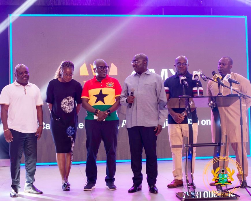 H.E DR BAWUMIA LAUNCHES THE GHANA MUSIC XPERIENCE APP