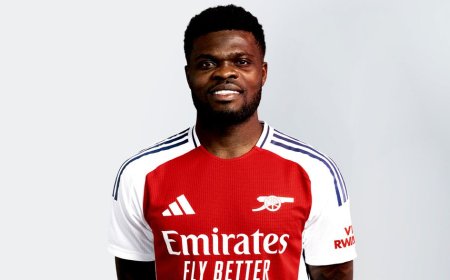 Thomas Partey quietly left for Europe after securing his first professional contract