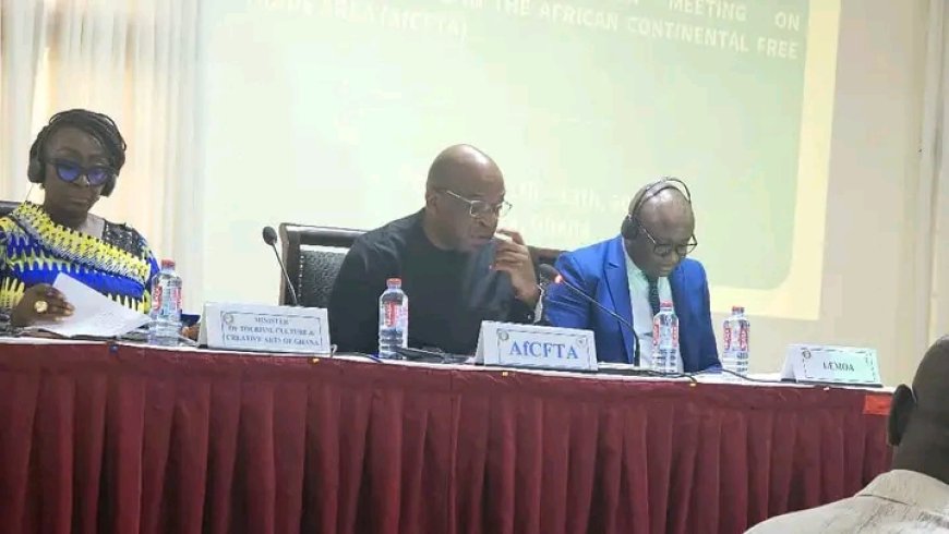 Hon. Abla Dzifa Gomashie Opens ECOWAS Consultative Meeting on Copyright Under AfCFTA