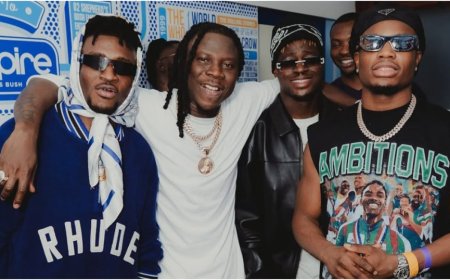 Black Stars trio join Stonebwoy at London concert