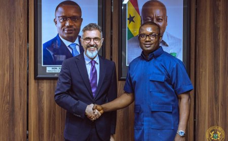 Turkey’s Ambassador Strengthens Energy Ties with Ghana in Courtesy Call on Minister