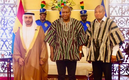 Five Envoys Present Letters of Credence to President Mahama