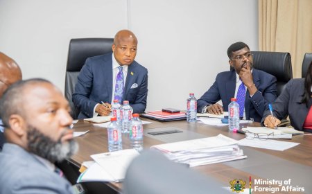 Foreign Minister Engages Ghana’s Envoys in High-Level Virtual Meeting