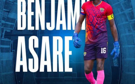 Hearts of Oak congratulate captain Benjamin Asare after maiden Ghana call up