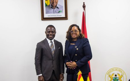 Barbados High Commissioner, Health Minister Discuss Strengthening Ghana’s Health Sector
