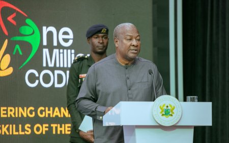 President Mahama Launches Ambitious One Million Coders Programme in Ghana