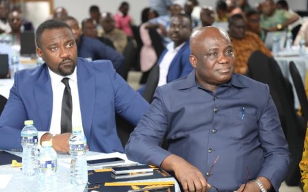 Hon. Eric Opoku, Minister for Food and Agriculture, Leads the Way at Feed Ghana Programme Validation Workshop in Accra