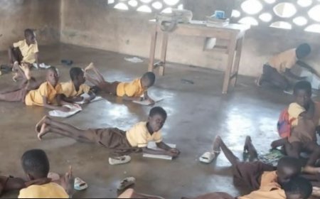 No Desk Syndrome Affects Teaching and Learning at Gambrongo Basic School