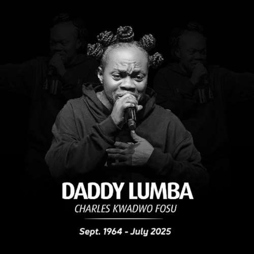 Daddy Lumba Candlelight Vigil Slated for August 2 — Creative Art Agency Confirms