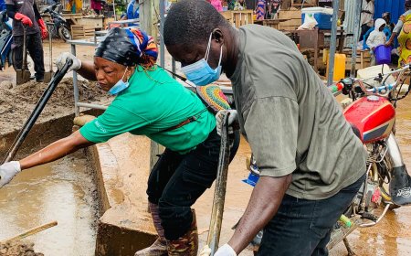 M-CODE MEMBERS UPPER EAST REGION EMBARK ON SENSITIZATION EXERCISE IN BOLGATANGA