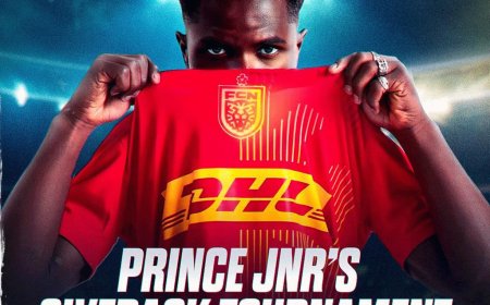 Prince Amoako Jnr's give back tournament at Amasaman-Abease on 27th December, 2025