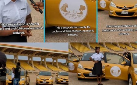 Backlash as ‘Ladies for Ladies’ Transport Service Bans Men in Ghana