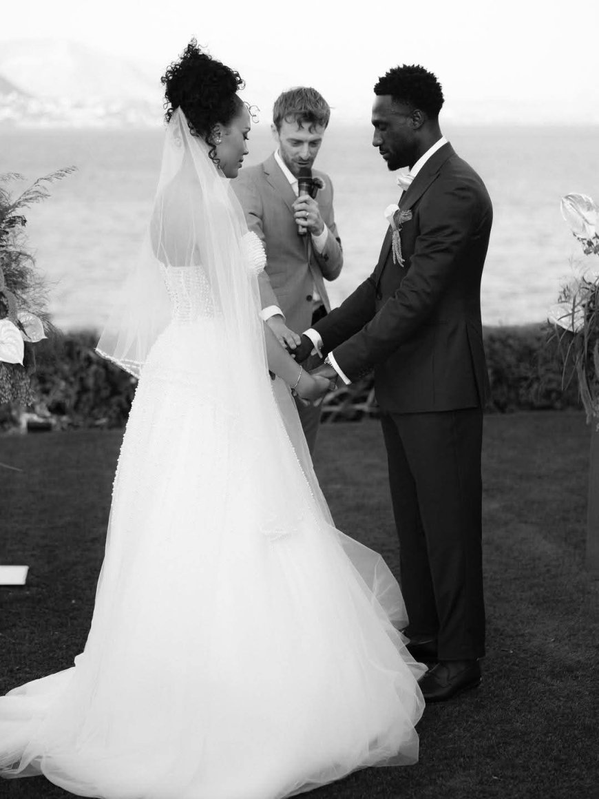 Black Stars Defender Kingsley Schindler Ties the Knot