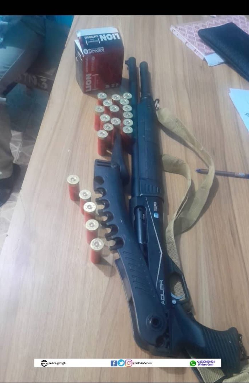 Ghana Police Seize Weapons, Arrest 12 Before Tense Akwatia Vote