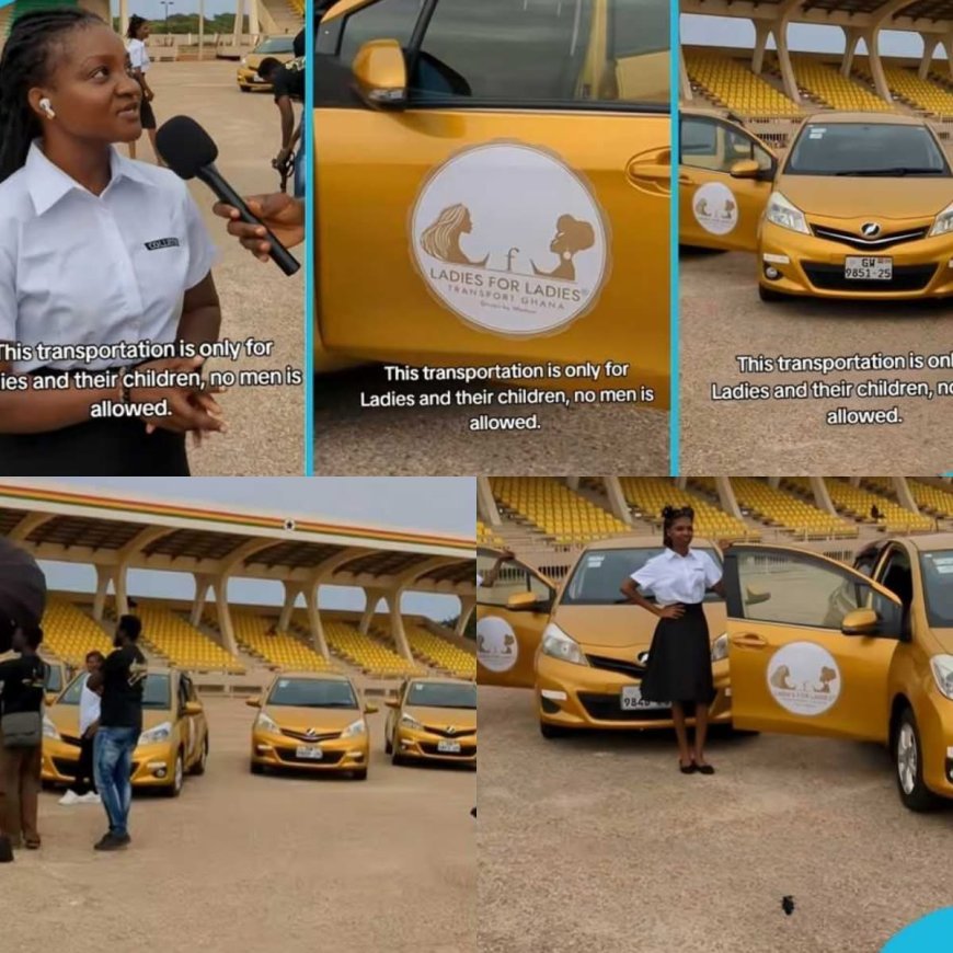 Backlash as ‘Ladies for Ladies’ Transport Service Bans Men in Ghana