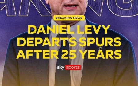 Daniel Levy has stepped down as Tottenham Hotspur's executive chairman after nearly 25 years in the role. This move comes after a long period of controversy and fan frustration over the club's performance