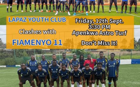 A big game with a very high intensity at Apenkwa Astroturf