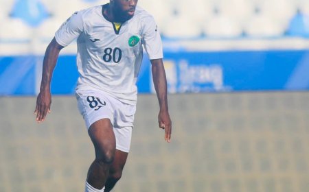 Joseph Akomadi's goal helped his team to have a draw in their recent league game