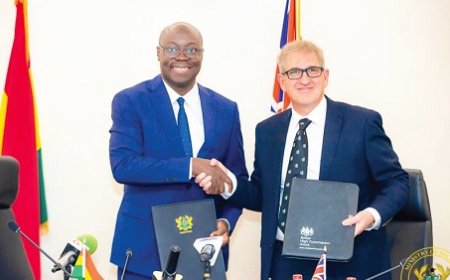 Ghana, UK Seal 15-Year Debt Restructuring Deal, Clearing Path for Major Infrastructure Projects