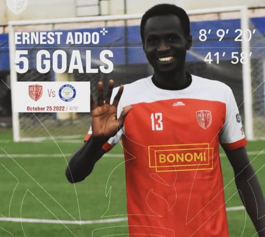 Ernest Addo a former Rebels fc player is ready for any team that comes his way and ever ready to serve