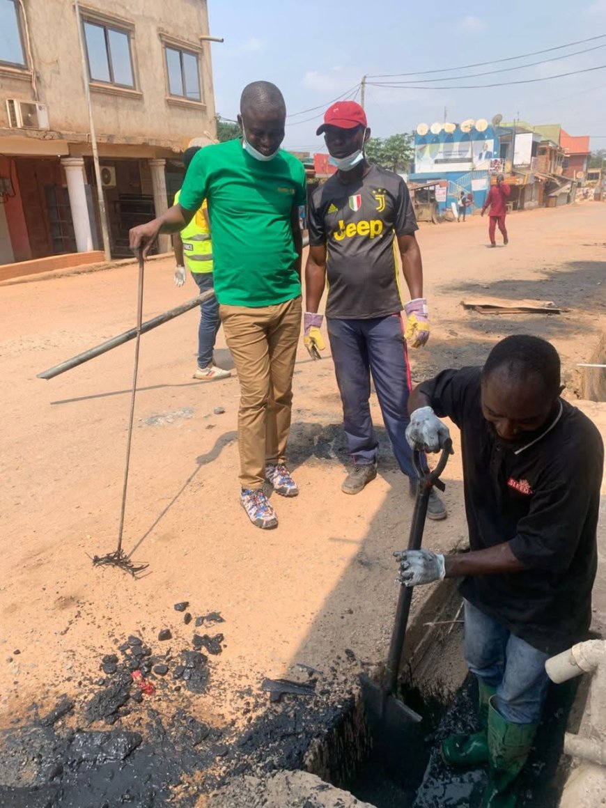 Hon. Akwetey Agbo Leads Cleanup as National Sanitation Day is Relaunched
