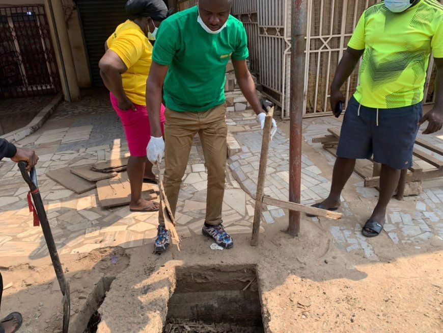 Hon. Akwetey Agbo Leads Cleanup as National Sanitation Day is Relaunched