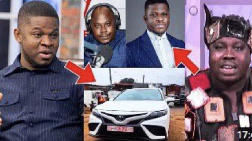Sammy Gyamfi Presents Toyota Camry to Oheneba Boamah Bennie Following On-Air Remarks