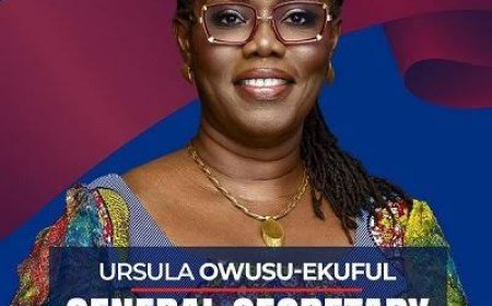 Former Communications Minister Ursula Owusu-Ekuful Declares Bid for NPP General Secretary Position
