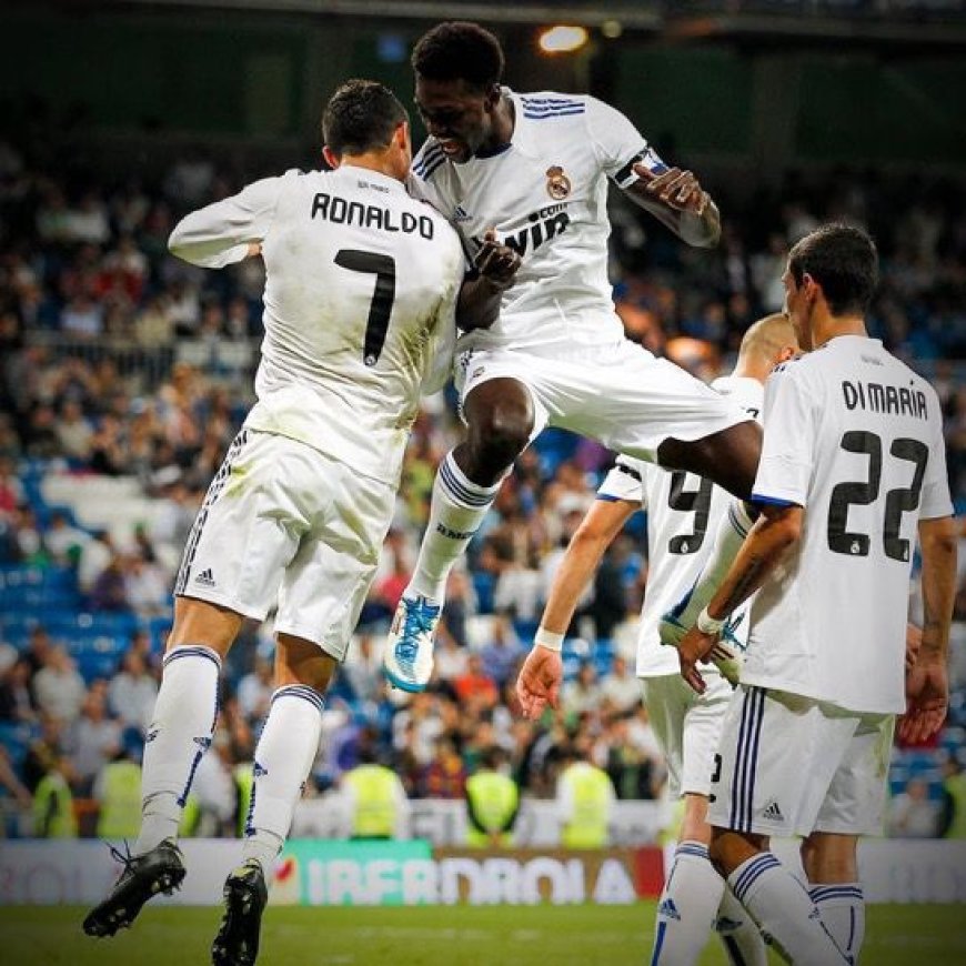 Emmanuel Adebayor's bold statement has sparked debate among football fans. The former Togolese striker's admiration for Cristiano Ronaldo is evident in his response