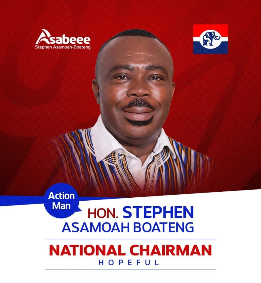 Asabeee Declares Bid for NPP National Chairmanship — Promises Discipline and Unity in “New Era”