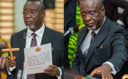 JUSTICE PAUL BAFFOE-BONNIE IS GHANA'S NEW CHIEF JUSTICE AFTER PARLIAMENTARY APPROVAL
