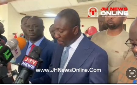 WE WILL RESIST ANY ATTEMPT TO UNLAWFULLY REMOVE KPANDAI MP FROM PARLIAMENT THROUGH UNDUE PROCESS - MINORITY