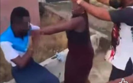 Police Arrest Woman in Viral Video Assault Case,Three Others on the Run