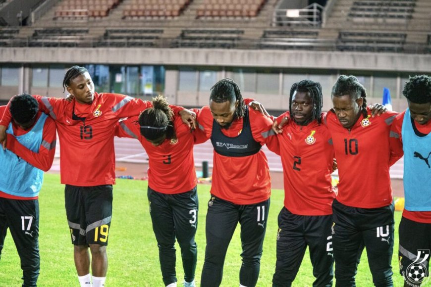 Black Stars Begin Training in Nagoya Ahead of International Friendlies Against Japan and South Korea