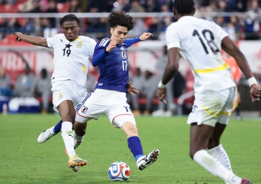 Japan midfielder Tanaka Ao has issued an apology following the incident that left Ghana’s Francis Abu with a serious injury during Friday’s Kirin Challenge Cup match in Nagoya