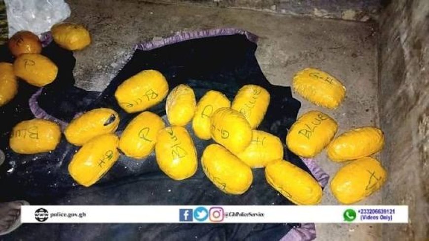 Two Arrested on Agordeke–Donkorkrom Road for Possessing Narcotic Drugs